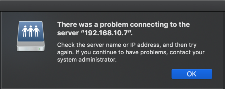 Resolving "Problem Connecting to Server" on Login Error » sn0ie tech